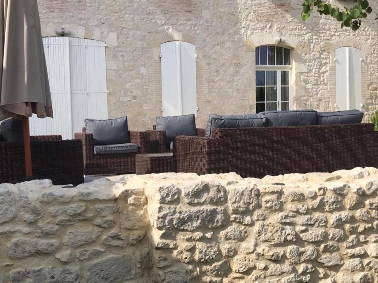 Le Gite Des Carmes Villa Lauzerte Exterior foto