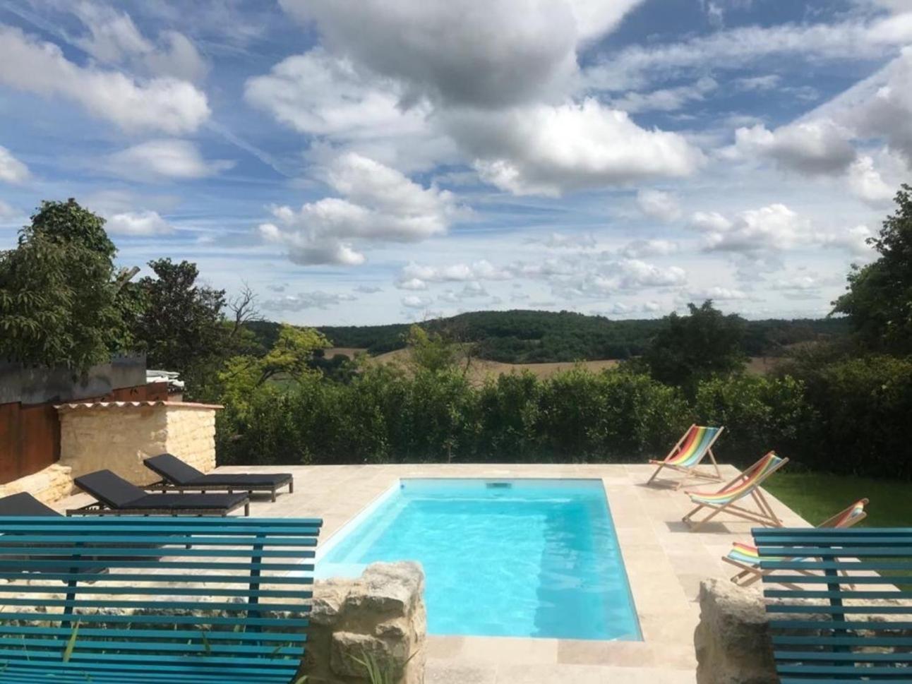 Le Gite Des Carmes Villa Lauzerte Exterior foto